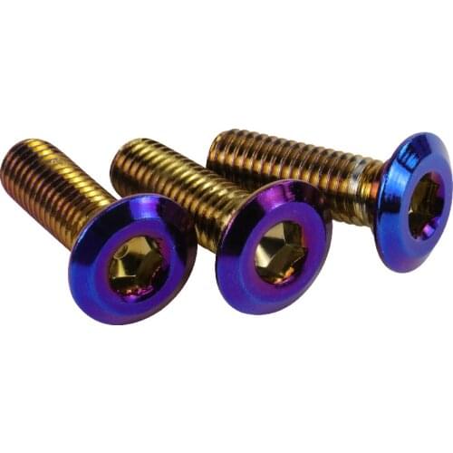 3 PCS motorcycle brake rotor disc screws M8X1.25MMx25MM/35MM for honda yamaha Kawasaki Suzuki scooter or more