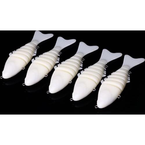 1pcs Sinking Wobblers Fishing Lures 7 Multi Jointed Swimbait Crankbait Hard Artificial Bait Pike Bass Fishing Lure 10cm13.5g