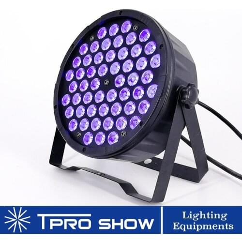 LED Par 54x3W RGB LED Stage Lighting Effect 12x12W RGBW Lamp Sound Party Light DMX512 Control For Wedding Club DJ RGBWAUV Option