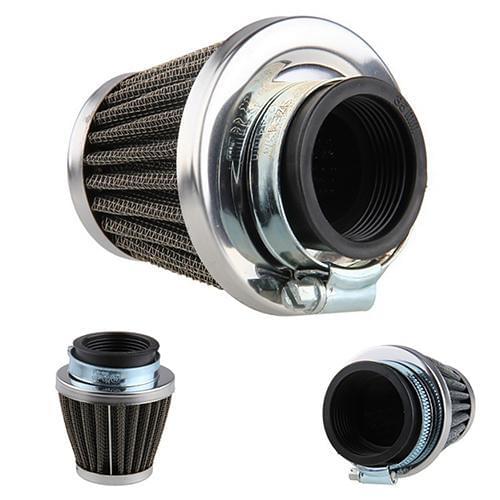 Motorcycle Accessories Oval Metallic Clamp-on Refit Intake Funnel Air Filter Motorcycle Accessories