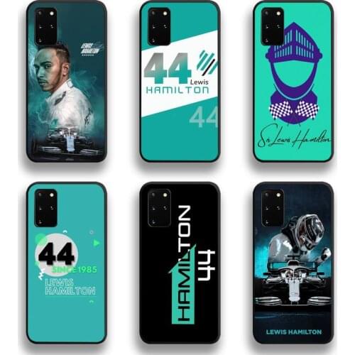 F1 Lewis Hamilton 44 Phone Case For Samsung Galaxy S20 FE plus Ultra S6 S7 edge S8 S9 plus S10 5G lite 2020