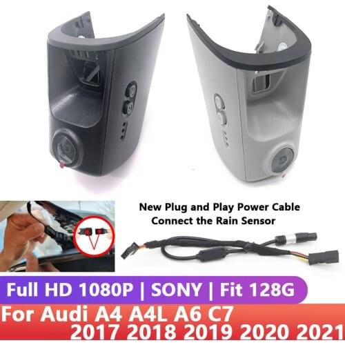 Dash Cam For Audi A4 A4L A6 c7 2017 2018 2019 2020 2021 Auto Dual Lens HD 1080P Easy install Car DVR Wifi Digital Video Recorder