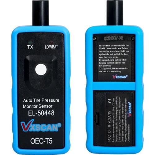 EL-50448 EL50448 Auto Tire Pressure Monitor Sensor VXSCAN TPMS Reset Tool OEC-T5