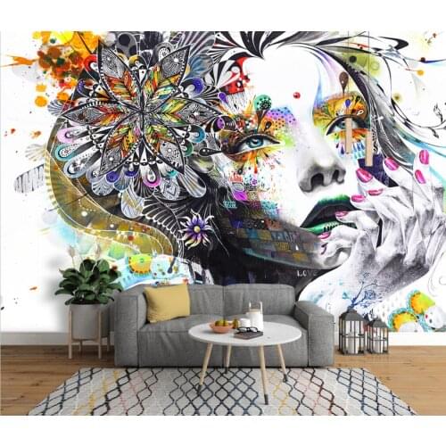 Beibehang Custom Elf girl photo Wallpapers for Living Room Childs room Decoration wall Painting 3D Mural wallpaper home decor