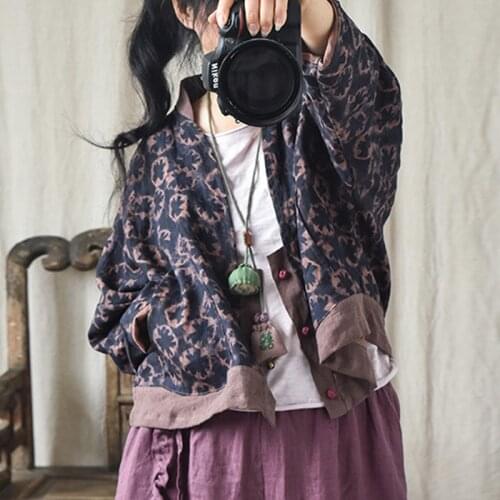 Женские осенние куртки Johnature China At AliExpress