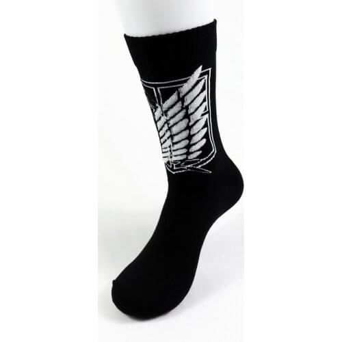 Anime Attack on Titan Scout Regiment Shield High Quality Socks