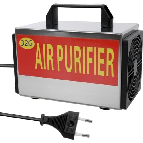 Portable Ozone 32g/h Generator Machine Air Filter Purifier with Timing Switch Ozonizer Ozonator For Home Car Formaldehyde