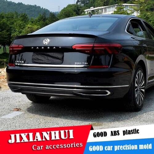 For Volkswagen Passat Spoiler 2019-2020 Passat Spoiler ZSK ABS plastic Material Car Rear Wing Color Rear Spoiler