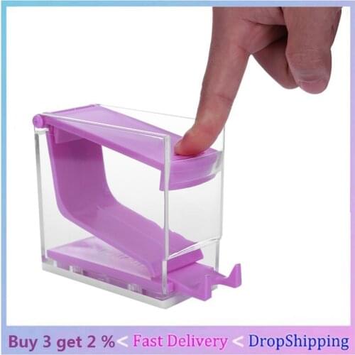 Dental Orthodontic Cotton Roll Dispenser Press Type Box Storage Organizer For Dental Dentist Tools