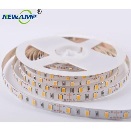 5630 LED Strip 60led/M DC24V CRI90+ White PCB board High lumen flexible led strip 5m/lot