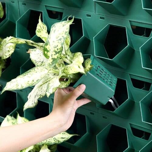 1/2/4Pcs Three-Dimensional Vertical Green Plant Pot Wall Hanging Flower Pot Multi-Layer Combination Balcony Bonsai Garden Decor