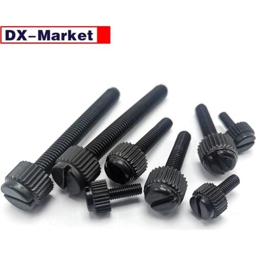 M3 M4 M5 M6 M8 Nylon Thumb Screw , PA66 Plastic Tighten Bolt ,F002