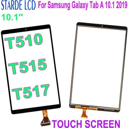 10.1'' Front Glass For Samsung Galaxy Tab A 10.1 2019 T510 T515 T517 SM-T510 Touch Screen Digitizer Glass Panel Replacement