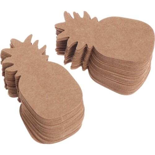 100 pieces/bag of kraft paper jewelry packaging earrings display label card three styles earrings display storage cardboard set