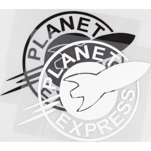 18.3CM*15.2CM Planet Express Artistical Words Vinyl Car Decals Accessories