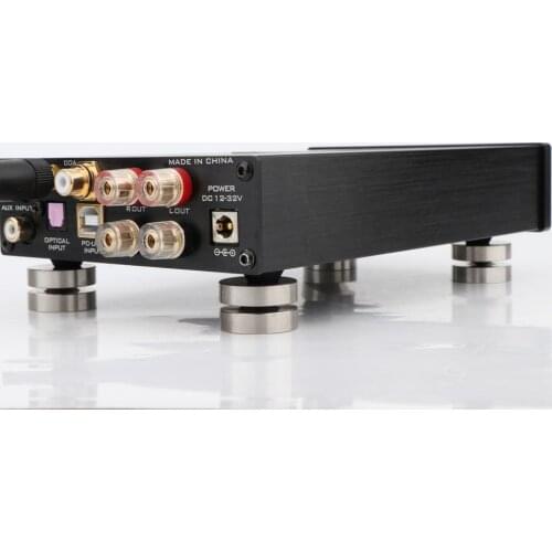 4PCS SP00014 23.5mm Stainless Steel HiFi audio Speaker Isolation Spike Stand Feet Pads Base