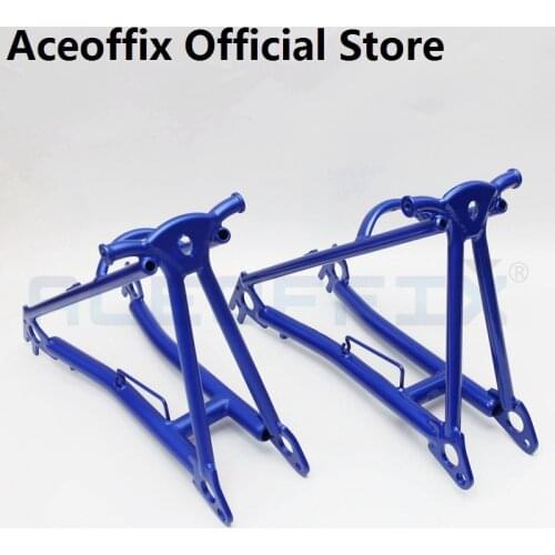 ACEOFFIX 2020 Blue Brompton folding bike Frame chrome molybdenum steel rear Rack