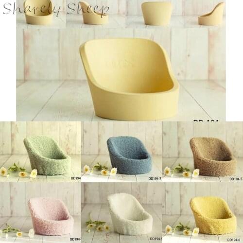 22x29cm Baby Photo Shoot Studio Posing Silica Gel Sofa Cover Newborn Photography Props Basket Baby fotografia Accessories