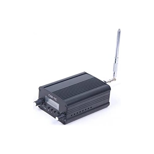 CZE-7C 1 /7w FM Radio Transmitter 76-108mhz+Foldable antenna+Power supply Kit