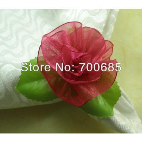 Band flower cheap napkin ring wholesale napkin holder