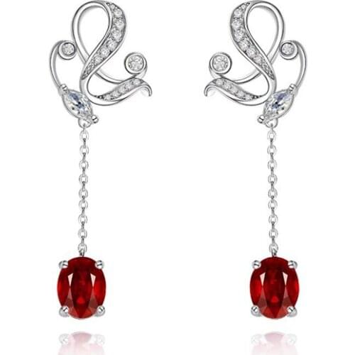 Designer Fashion 925 Sterling Silver Jewelry 3A Cubic Zirconia Party Earring