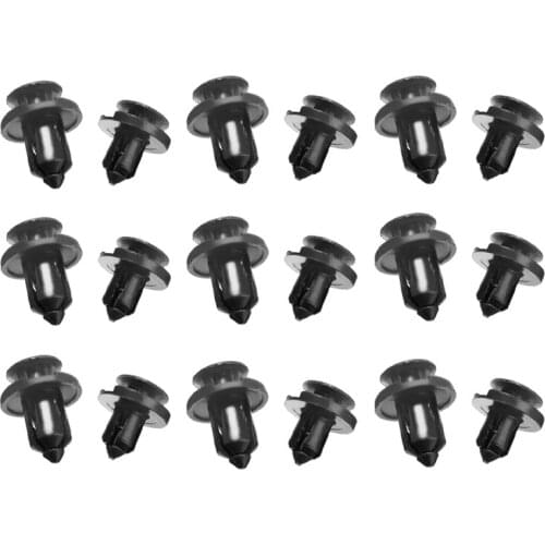 For Honda Civic Accord 20Pcs 8mm 10mm Hole Car Retainer Bumper Rivet Trim Clips Engine Cover Panel Clip Fasteners