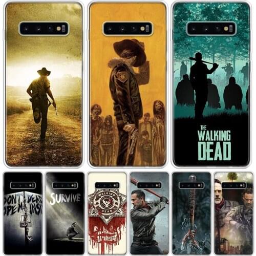 The Walking Dead Cover Phone Case For Samsung Galaxy S10 S20 Ultra Note 10 9 8 S9 S8 J4 J6 J8 + Lite Plus Pro S7 Coque