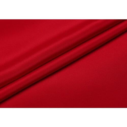 Howmay 100% pure silk fabric crepe de chine 30m/m 45" 130gsm 114cm CDC fabric red for sewing dress or DIY handmade
