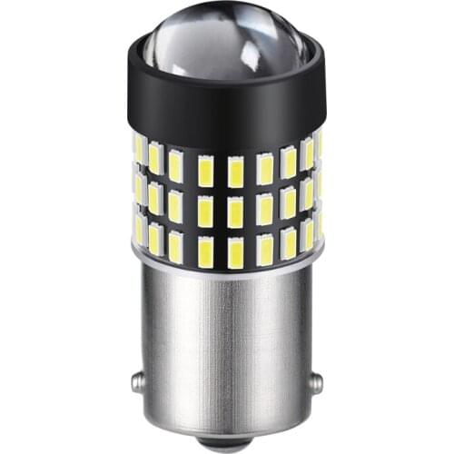DHL 100Pcs P21/5W 1157 BAY15D LED Car Bulbs 12-24V Auto Parts Brake Light Daytime Running Lamp DRL White Yellow Red