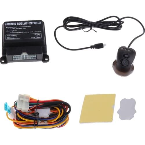 Multifunction Car Headlight Sensor System Auto ON/OFF Timed Shutdown