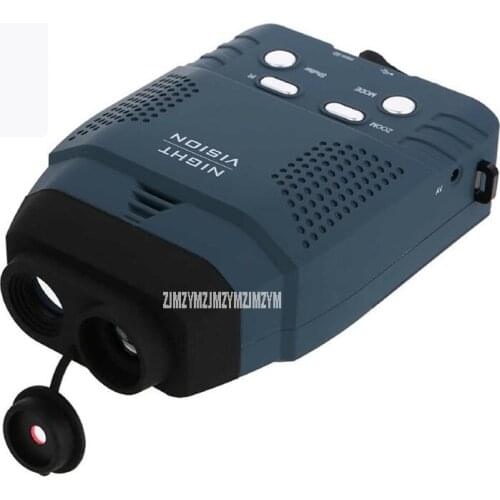 NVD-100 1.3-2X Infrared IR Night Vision Monocular Digital Telescope For Hunting Built-in Camera Shoot Photo Record Video