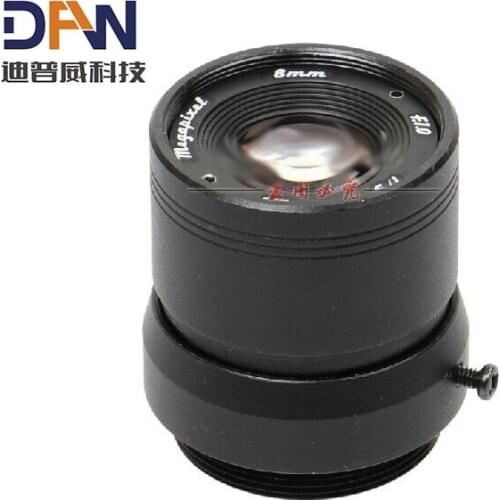 2MP HD 1/3" F1.0 CCTV Fixed Iris IR Infrared 8mm Lens CS Mount lense For CCD Camera