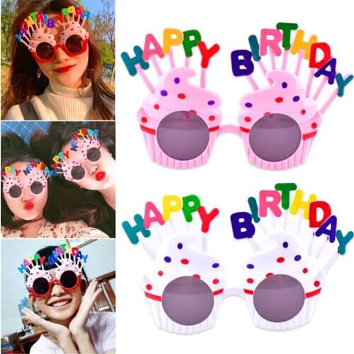 Happy Birthday Glasses Fancy Dress Glasses Photo Booth Props For Birthday Party Kids Glasses Party Supplies Party Accessories