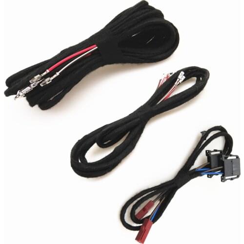 READXT For Golf 5 MK5 6 MK6 Rabbit Scirocco Car Rear Door Tweeter Loudspeaker Wire Cable harness Plug Accessories