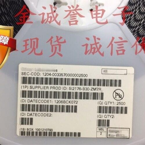 SI2176-B30-ZM7R SI2176 SI2176-B30 2176 30 IC ATV/DTV TUNER WORLDWIDE 32QFN