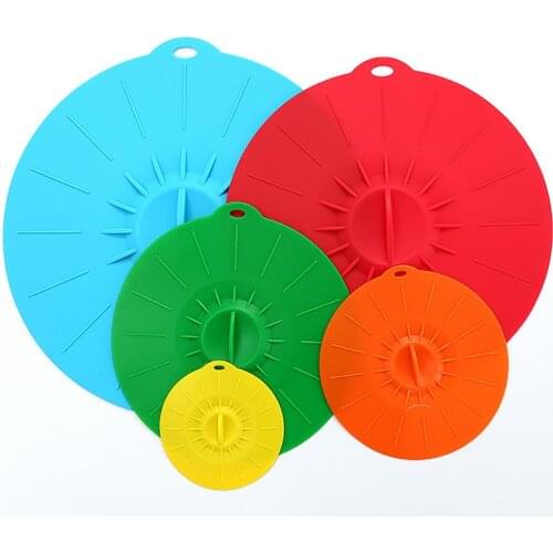 Silicone Fresh-Keeping Cover Microwave Oven Bowl Lid Environmentally Friendly Sealed Fresh Cover Silicone Vacuum Lid