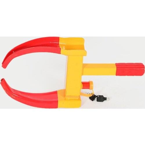 Heavy Duty 9 Holes Wheel Tire Lock Clamp Anti-Theft Safe Parking Boot for Car Truck SUV Boat ATV RV Accessories