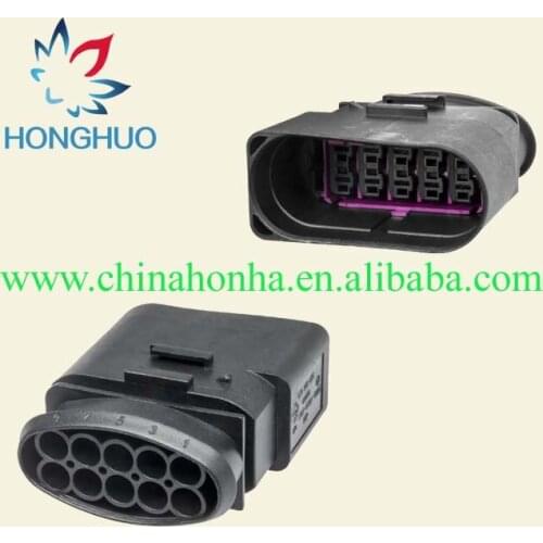 Headlamps plug 10pin 3.5mm waterproof connector 1J0973835 1J0 973 835