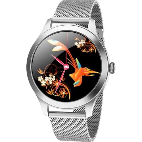 Waterproof Smart Watch Women Lovely Bracelet Heart Rate Monitor Sleep Monitoring Smartwatch Connect IOS Android KW10 Pro Band