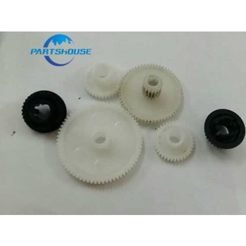 1Sets/6pcs Gear Dot-matrix Printer Motor Gear set for Epson LQ-690 LQ-670 LQ-680 Gear kit for LQ-670 680 690K Gear MOTOR