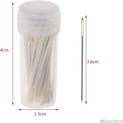 100 PCS Tail Embroidery Fabric Cross Stitch Needles Craft Tools Size 26 For 14CT F06 21 Dropshipping