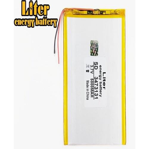 3.7V,5000MAH 3473131 Polymer battery 9 inches tablet battery domestic the built-in rechareable battery