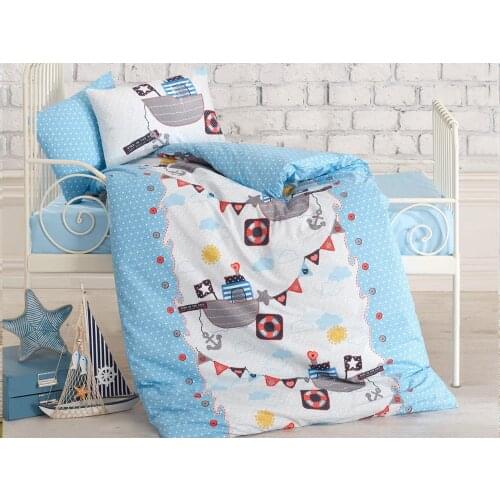 Cotton Box Baby bed Set Sailor Blue