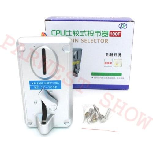 JY-100F Arcade Game machine Coin Acceptor/Selector with Plastic front panel CPU Coin Acceptor Coin Mech