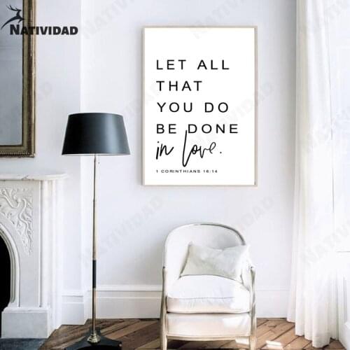 Life Message Canvas Painting Poetry Poster Home Decoration Nordic Minimalist Living Room Bedroom Wall Art Decoration