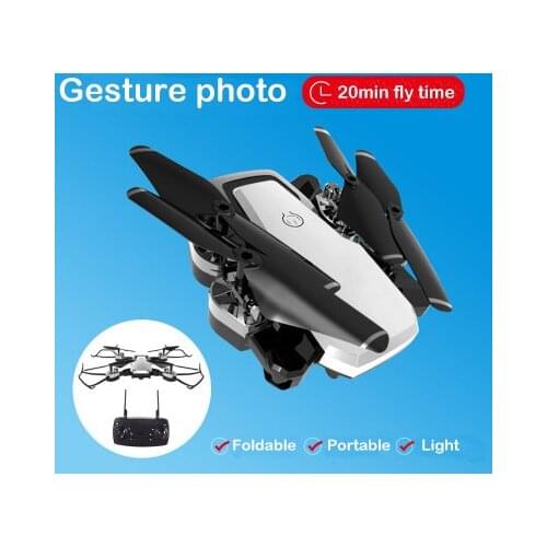 Best price 2.4G wifi long fly time fpv rc drone with 1080p HD camera gesture shooting smart foldable quadcopter flying toy