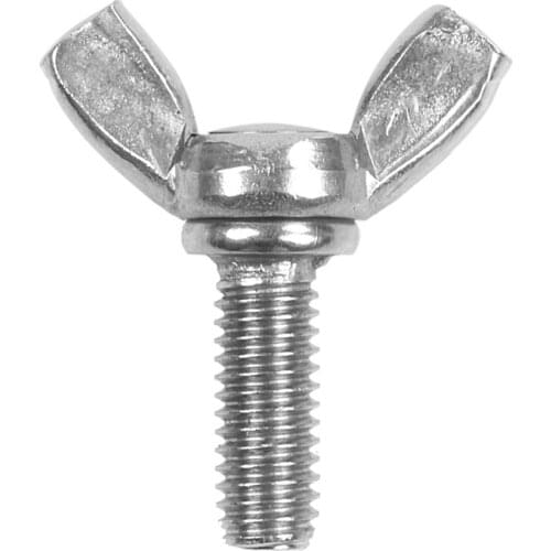 Metric M6x16mm Stainless Steel Metal Wing Nut Wing nut Hardware Bolt Screw