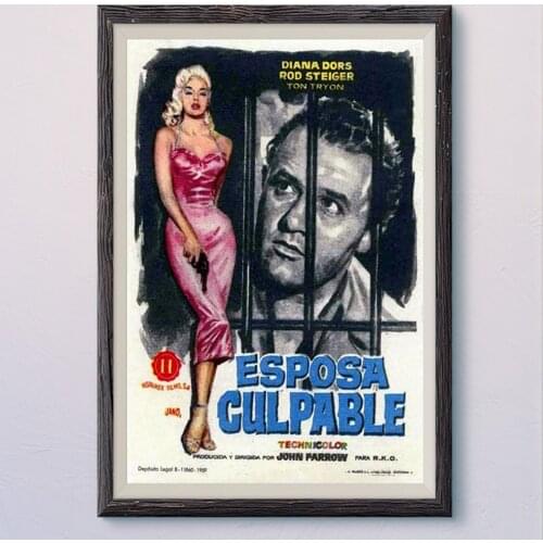 N534 THE UNHOLY WIFE Vintage Classic Movie Wall Silk Cloth HD Poster Art Home Decoration Gift