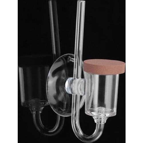 Aquarium Refiner Refiner Aquarium Carbon Dioxide Transparent Bubble Counter Refiner Fish Tank Water Plants CO2 Atomizer Diffuser