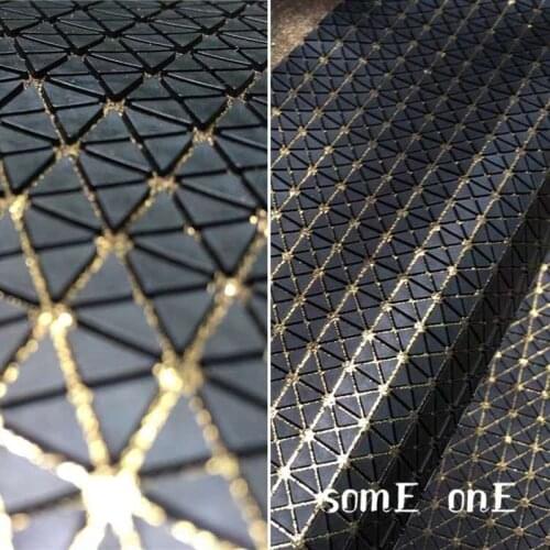 Special Granular Rock Texture Fabric PVC Leather DIY Patchwork Patches Bags Home Arts Crafts Decor Creative Designer Fabric